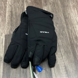HEAD Black Snow Insulated Gloves